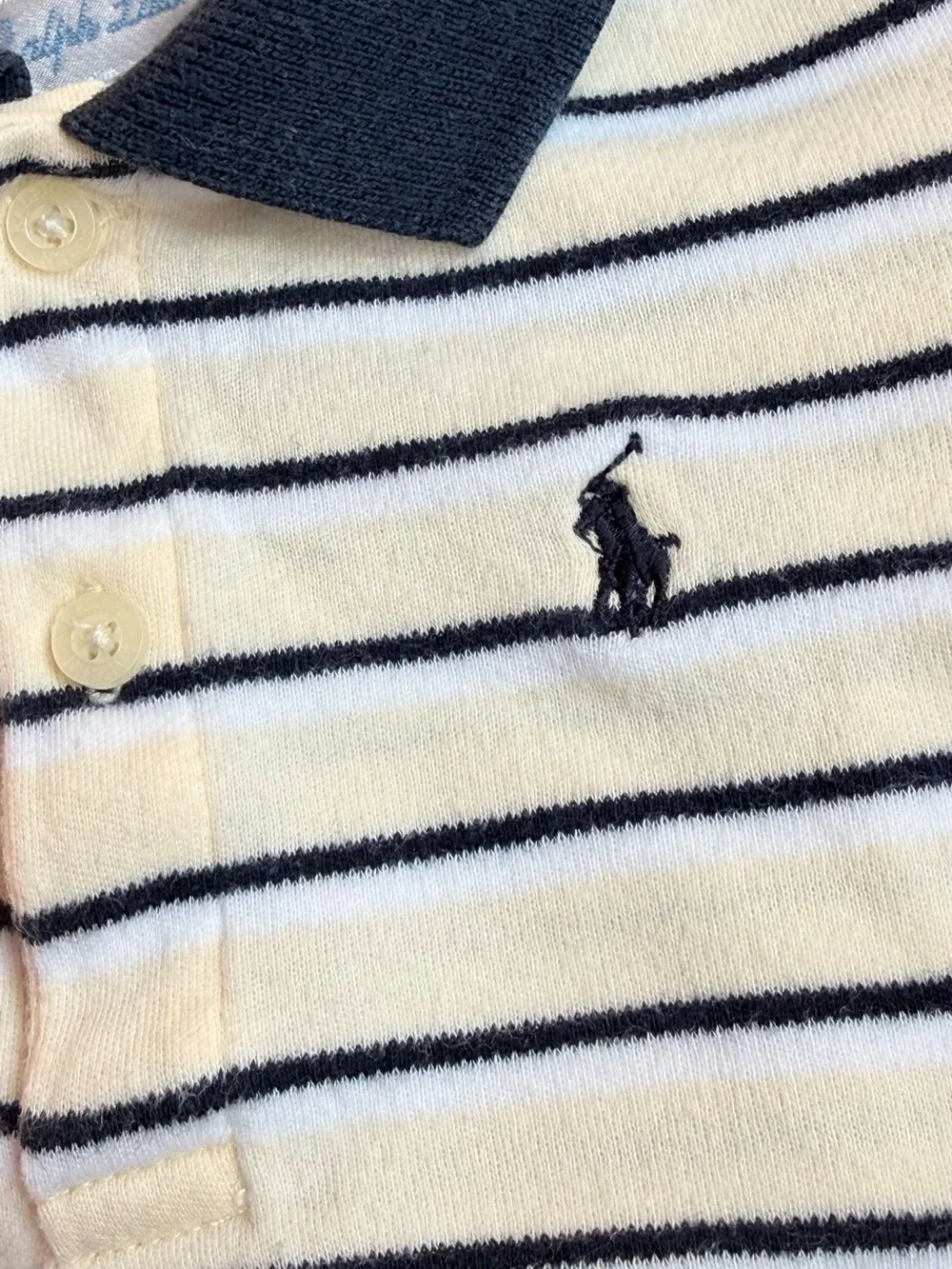Ralph Lauren Baby Polo Onesies Bundle – 0–3 Months – EUC